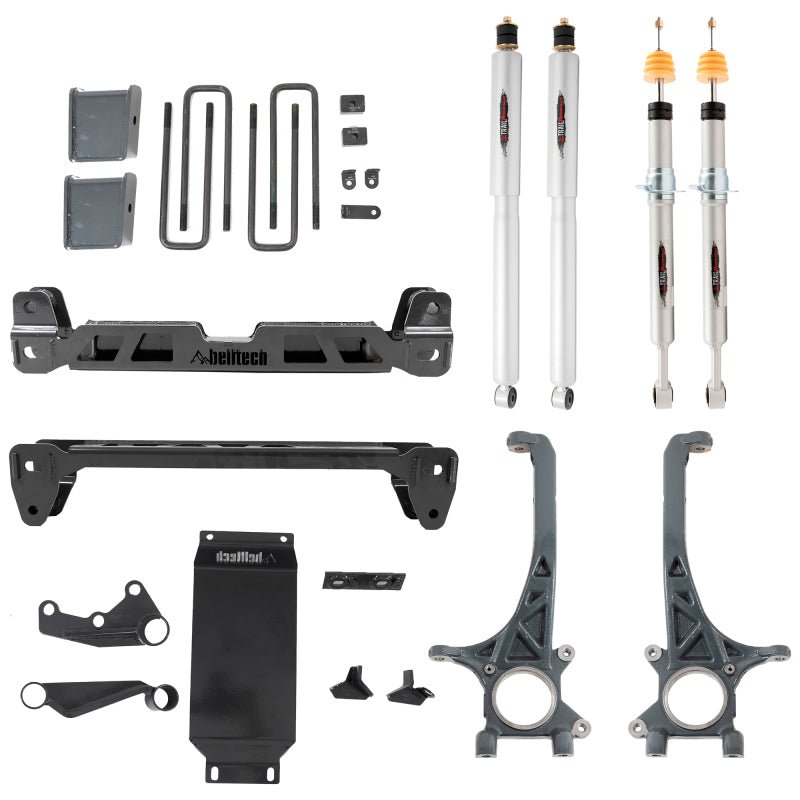 Belltech 4 - 6" Lift Kit Front & Rear Trail Performance Struts/Shocks Toyota Tacoma 4WD 2016 - 21 | 154301TP - JDMuscleLift Kitsbel154301TP