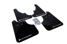 Rally Armor UR Black Mud Flap w/ White Logo Subaru Forester 2009-2013 | MF11-UR-BLK/WH