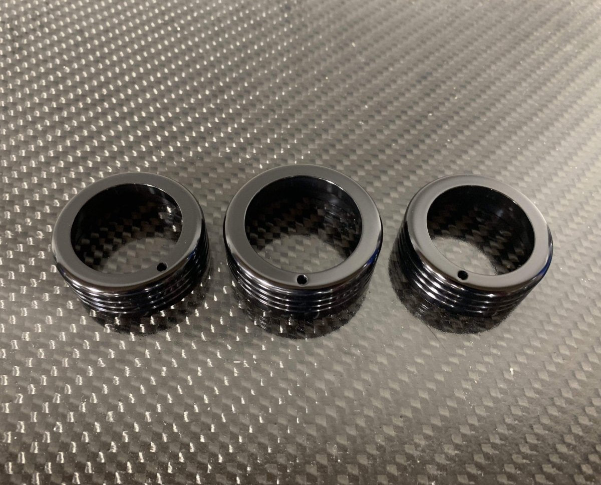Billetworkz [08-14 WRX/STI] Climate Control Knobs Black | BW-CC-KNOB-GR-BLK - JDMuscleInterior AccessoriesbwzBW-CC-KNOB-GR-BLK