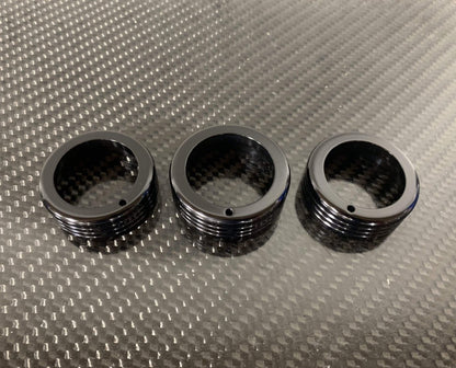 Billetworkz [08-14 WRX/STI] Climate Control Knobs Black | BW-CC-KNOB-GR-BLK - JDMuscleInterior AccessoriesbwzBW-CC-KNOB-GR-BLK