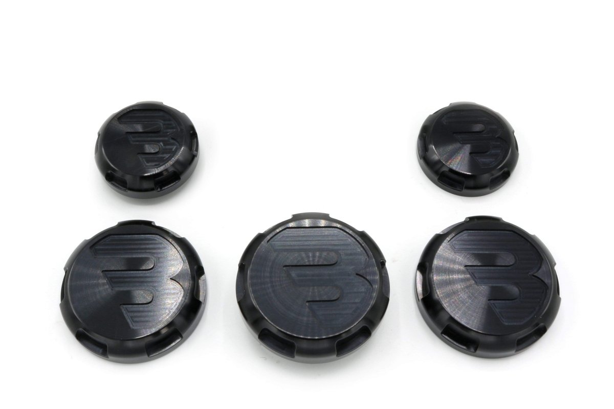Billetworkz Engine Bay Caps - B-Series Subaru BRZ / Scion FR-S 2013+ - JDMuscleEngine Covers and CapsbwzBW-EBCB-SUB-BRZ-1BlackAuto
