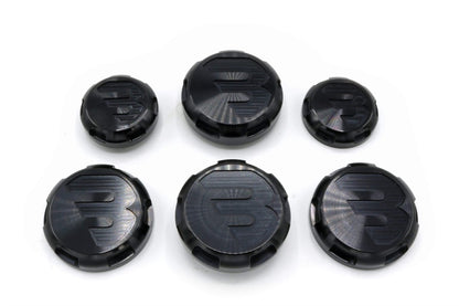 Billetworkz Engine Bay Caps - B-Series WRX/STI 2002-2007 - JDMuscleEngine Covers and CapsbwzBW-EBCB-SUB-GD-2Black