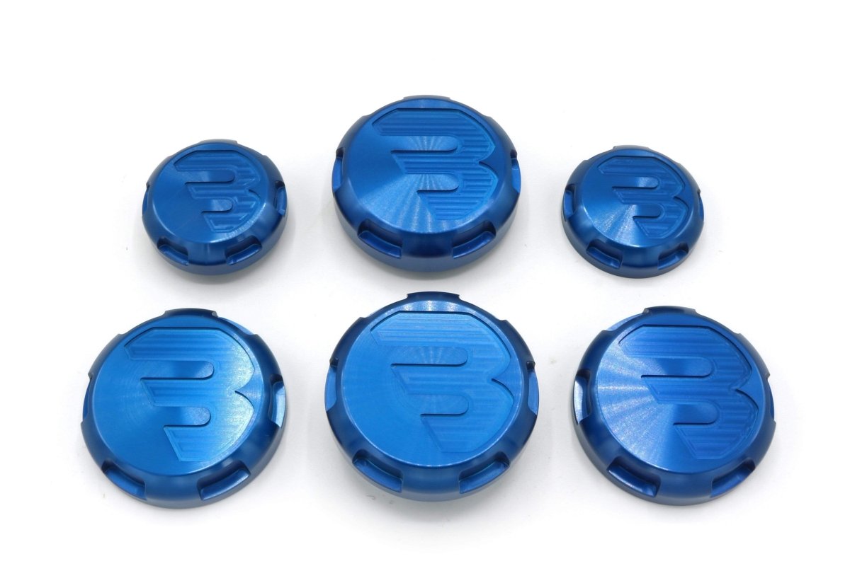 Billetworkz Engine Bay Caps - B-Series WRX/STI 2002-2007 - JDMuscleEngine Covers and CapsbwzBW-EBCB-SUB-GD-1Blue