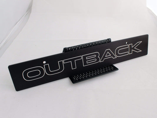 Billetworkz "Outback" Plate Delete