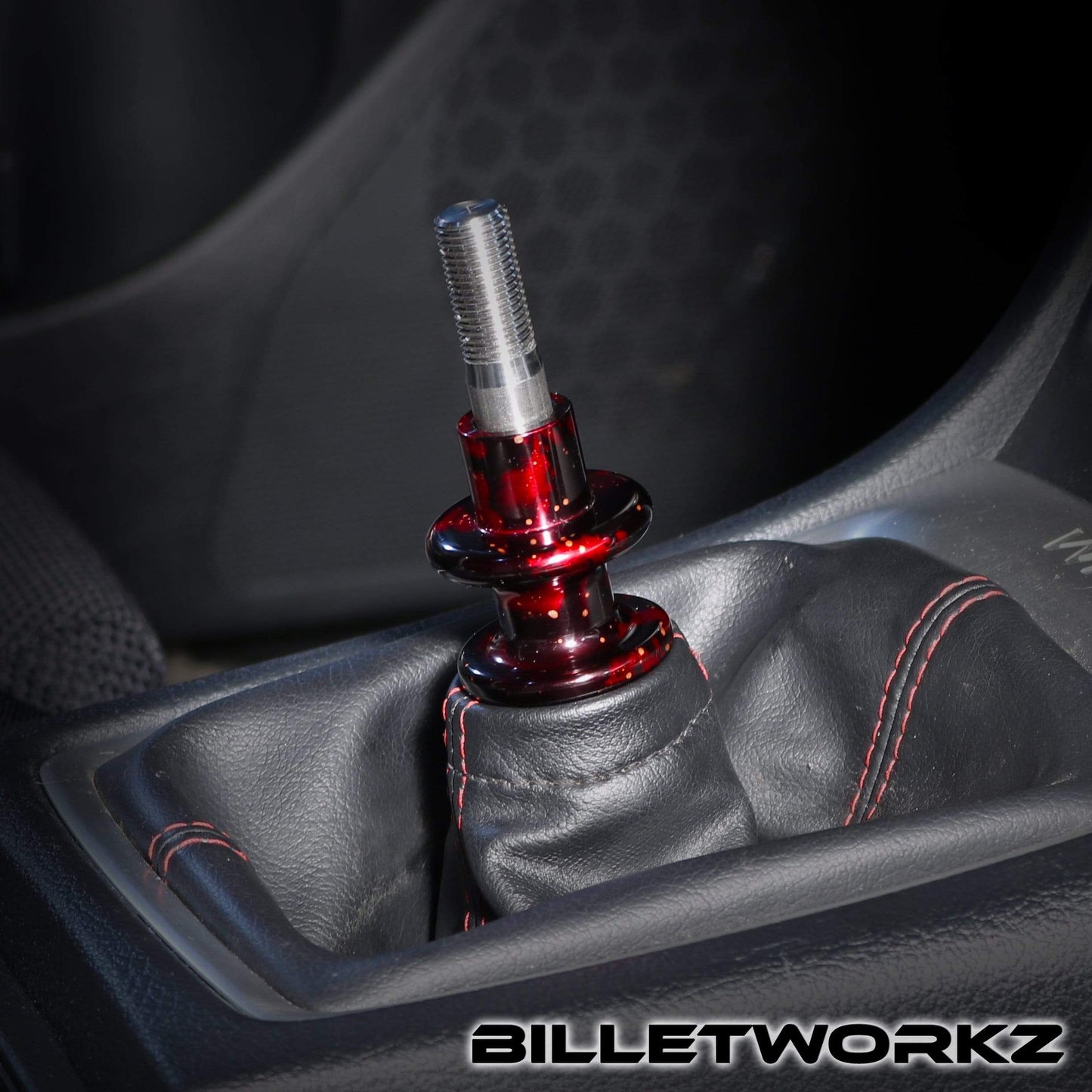 Billetworkz Short Throw Shifter Subaru WRX 15-2022+ Red Cosmic Space | 80-RCS