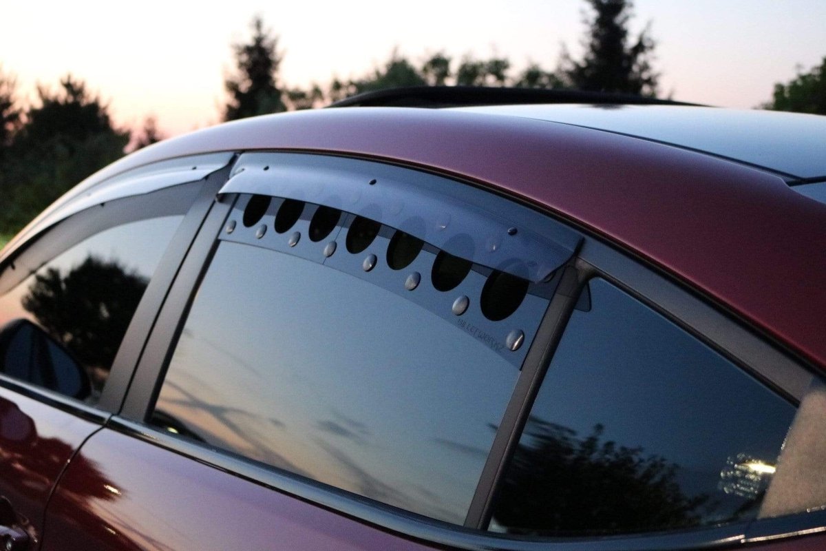 Billetworkz Window Vents Hyundai Elantra 2017-2018 - JDMuscleDoorsbwzBW-WV-HY-ELA-BK-NMBlackNo Mesh