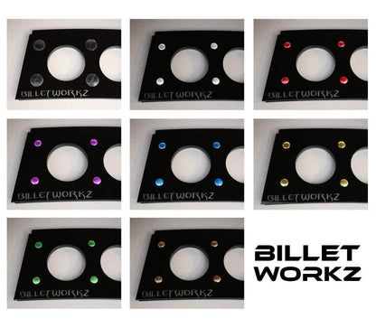 Billetworkz Window Vents Mazda 3 Hatchback 2007-2009 - JDMuscleDoorsbwzBW-WV-MAZ3H-BK-NMBlackNo Mesh