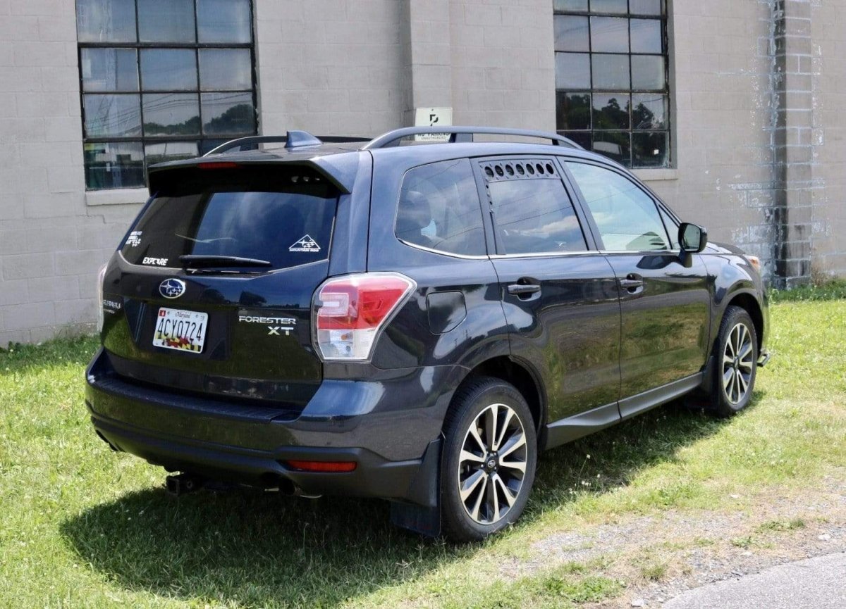 Billetworkz Window Vents Subaru Forester 2014-2018 - JDMuscleDoorsbwzBW-WV-SUB-SJ-BK-NMBlackNo Mesh