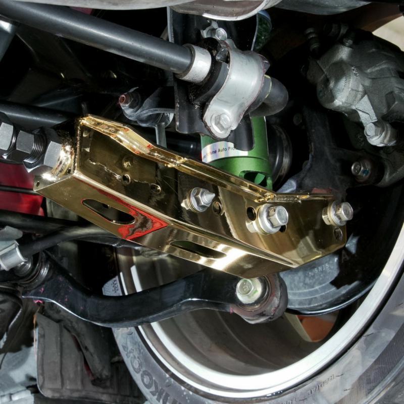 BLOX Racing Rear Lower Control Arms Gold WRX / STI / BRZ / FT-86 / FR-S-BXSS-50010-GP-BXSS-50010-GP-Control Arms-BLOX Racing-JDMuscle