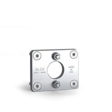 BLOX Racing Silver Brake Booster Elimi-Plate - Universal