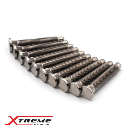 BLOX Set of 10 Racing Xtreme Titanium Wheel Studs 12 x 1.50mm Honda Universal | BXAC - 00177 - JDMuscleWheel StudsbloBXAC-00177