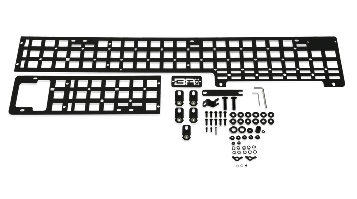 Body Armor 05 - 23 Tacoma 4x4 Bed Side Molle System | TC - 7125 - JDMuscleTrunksbodTC-7125