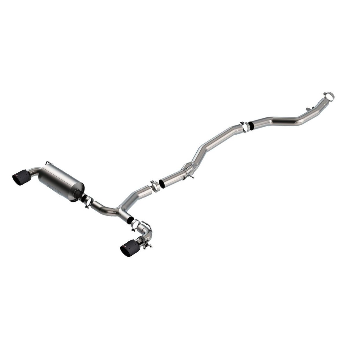 Borla 2020 Toyota Supra GR 3.0L I6 3in ATAK Catback Exhaust - Carbon Fiber Tips | 140826CFBA - JDMuscleCat Back Exhaust Systembor140826CFBA