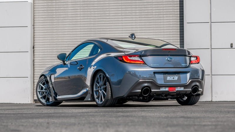 Borla [22 - 23 BRZ/GR86 2.4L RWD] AT/MT ATAK Catback Exhaust - Black Chrome Tips | 140910BC - JDMuscleCat Back Exhaust Systembor140910BC