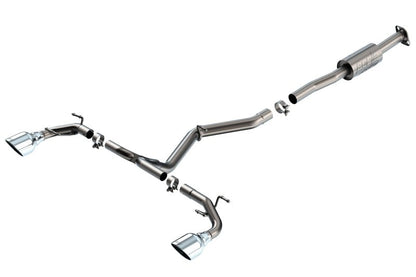 Borla 22 - 23 BRZ/GR86 2.4L RWD AT/MT ATAK Catback Exhaust - Polished Tips | 140910 - JDMuscleCat Back Exhaust Systembor140910