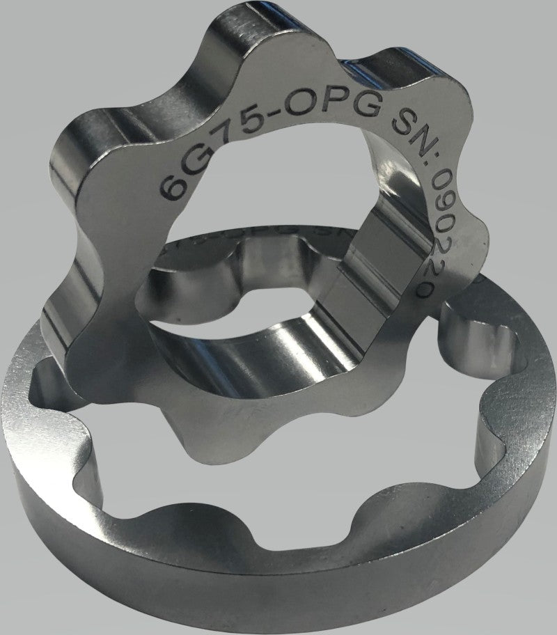 Boundary Mitsubishi 6G75 V6 Engine 3.8L High Flow Billet Oil Pump Gear MartenWear Treated - JDMuscleNon - Categorizedbou6G75-OPG-M