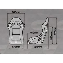 Bride Cusco Zeta III Plus FRP Silver Shell / Black Seat - Universal