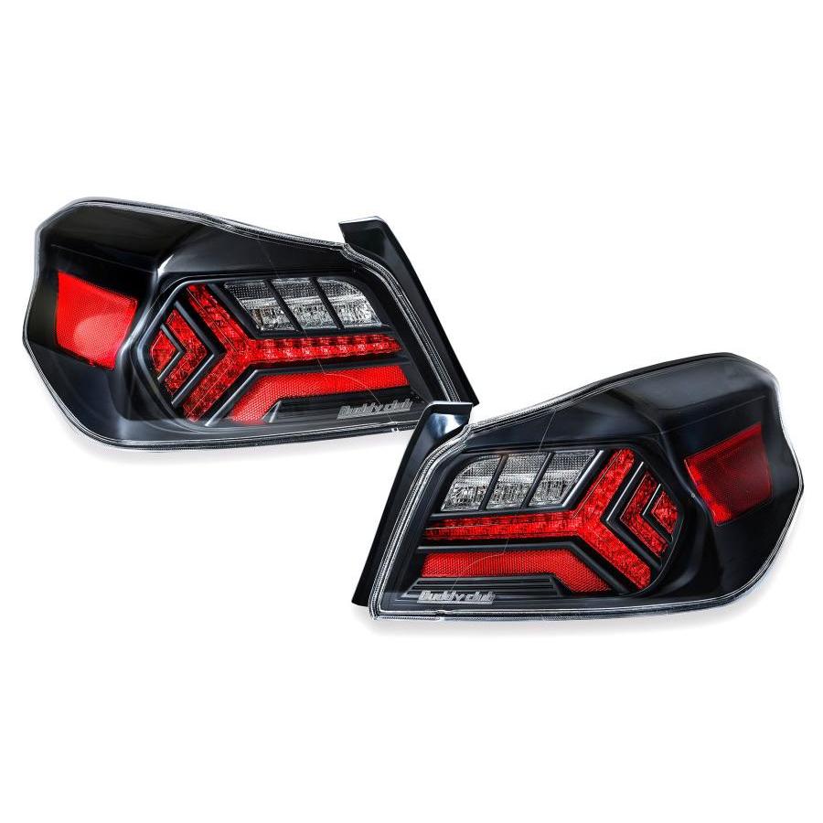 Buddy Club LED Sequential Tail Lights - Subaru WRX / STI 2015+-BUDBC08-TLVAB-01-BUDBC08-TLVAB-01-Tail Lights-Buddy Club-JDMuscle