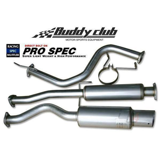 Buddy Club Pro Spec Cat Back Exhaust 2002-2006 Acura RSX 5 Speed-BUC-BC03-PSEXDC5-5-Cat Back Exhaust System-Buddy Club-JDMuscle