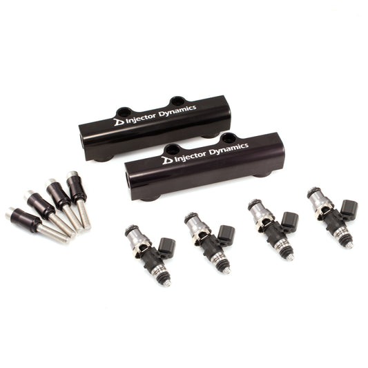 Injector Dynamics ID2600-XDS Fuel Injectors Top Feed Conversion Kit Subaru STI 2004-2006 | 2600.18.01.48.14.4