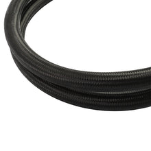 Mishimoto 15Ft Stainless Steel Braided Hose w/ 6AN Fittings Black Universal | MMSBH-06180-CB