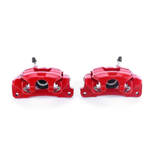 Power Stop Rear Red Calipers w/ Brackets Pair Lexus ES300 2000-2001 / Toyota Camry 2000-2001 | S2610