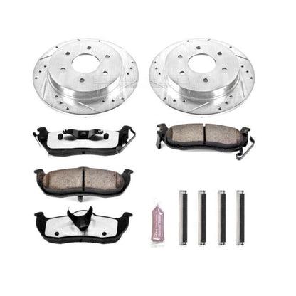 Power Stop Rear Z36 Truck & Tow Brake Kit Infiniti QX56 2004-2010 / Nissan Pathfinder 2004 / Titan 2004-2015 / Armada 2004-2018 | K2445-36