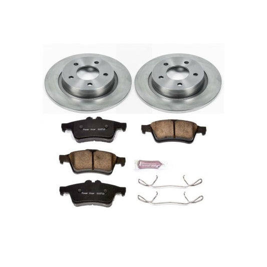 Power Stop Rear Autospecialty Brake Kit Mazda 3 S 2007-2013 / 3 Mazdaspeeed 2004-2013 | KOE129