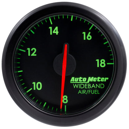 Autometer Airdrive 2-1/6in Wideband Air / Fuel Gauge 10:1-17:1 ARF Range Black Universal | 9178-T