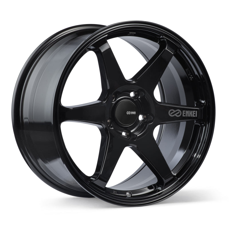 Enkei T6R 18x9.5 38mm Offset 5x114.3 Bolt Pattern 72.6 Bore Matte Black Wheel