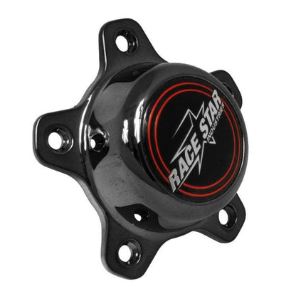 Race Star 5 Lug Cap Tall Plastic Dark Star (incl. Medallion & Screws) | 615-5095-D1