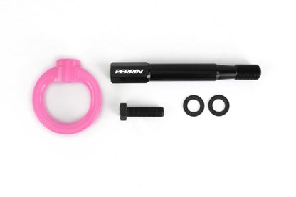 Perrin 18-21 Subaru WRX / 18-21 STI / 13-22 BRZ / 13-16 FRS / 17-21 GT86 Front Tow Hook Hyper Pink | PSP-BDY-235HP