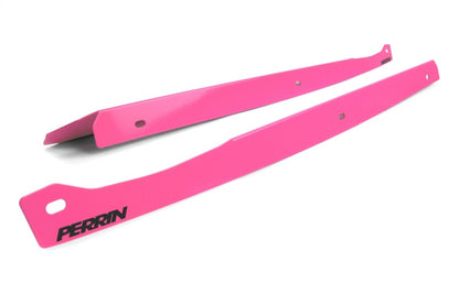 Perrin 08-14 Subaru WRX/STI Fender Shroud Set - Hyper Pink | PSP-ENG-549HP