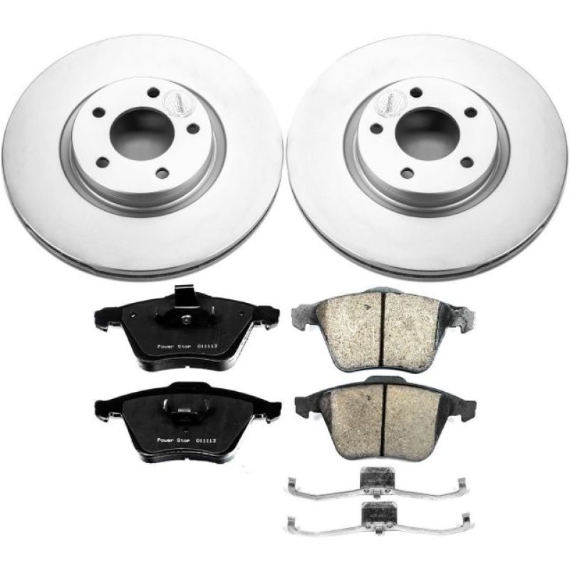 Power Stop Front Z17 Evolution Geomet Coated Brake Kit Mazda Mazdaspeed 3 2007-2013 | CRK5279