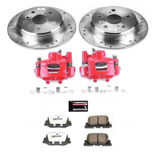 Power Stop Rear Z26 Street Brake Kit w/ Calipers Lexus ES300 2000-2001/Toyota Camry 2000-2001 | KC1084-26