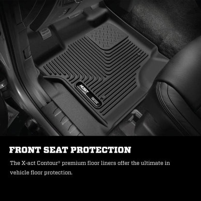 Husky Liners 14-22 GX460 / 13-22 4Runner X-act Contour Series 2nd Seat Floor Liner BLK | 53861