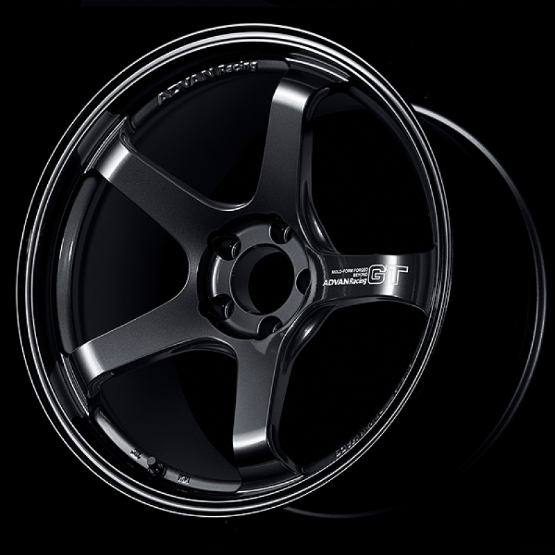 Advan GT Beyond 19x10.0 +32 5-120 Racing Titanium Black Wheel