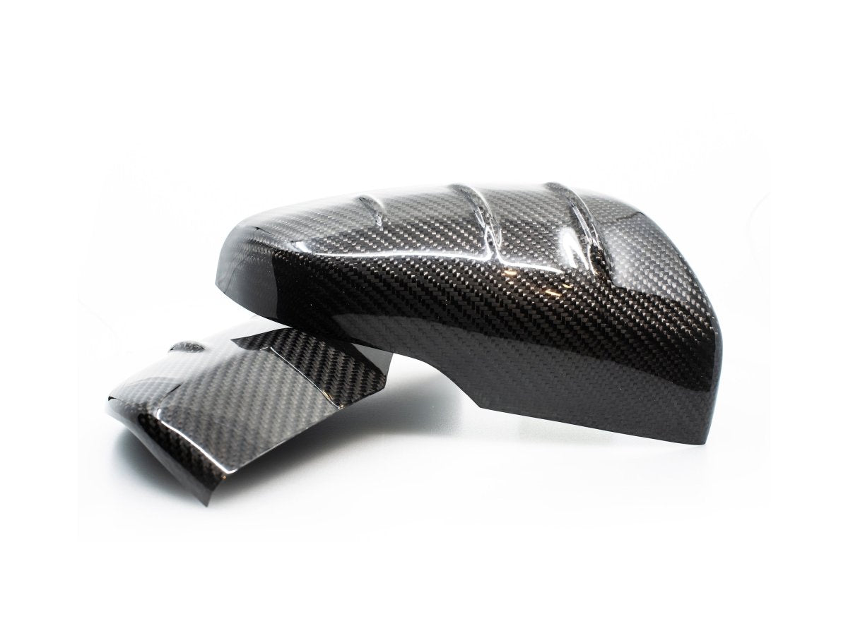 Carbon Fiber Mirror Caps - JDMuscleMCASC-3KCF2019+ AscentStandard Weave
