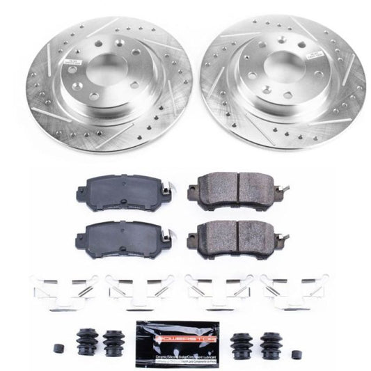 Power Stop Rear Z23 Evolution Sport Brake Kit Mazda CX-3 2016-2018| K7741