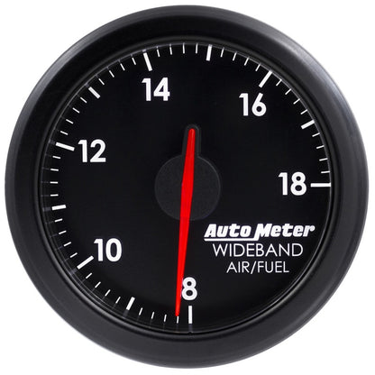 Autometer Airdrive 2-1/6in Wideband Air / Fuel Gauge 10:1-17:1 ARF Range Black Universal | 9178-T