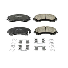 Power Stop Front Z17 Evolution Ceramic Brake Pads w/ Hardware Infiniti Q50 2014-21 / Q60 2017-21 / QX50 2016-2020 / Nissan Rogue 2014-2019 | 17-1736
