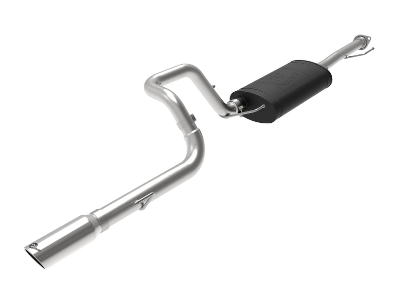 aFe 10-22 4Runner V6-4.0L MACHForce XP 2.5in 304 Stainless Steel Exhaust Cat Back w/ Polished Tip | 49-36040-1P