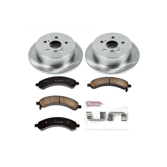 Power Stop Rear Autospecialty Brake Kit Lexus RX330 2004-2006 / RX350 2007-2009 / RX400h 2006-2008 / Toyota Highlander 2004-2007 | KOE5333