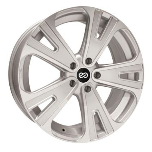 Enkei Universal SVX Truck & SUV 20x8.5 40mm Offset 5x114.3 Bolt 72.6mm Bore Silver Machined Wheel