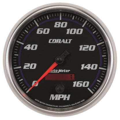 Autometer Cobalt 5in 160mph In-Dash Electronic Programmable Speedometer Universal | 6289