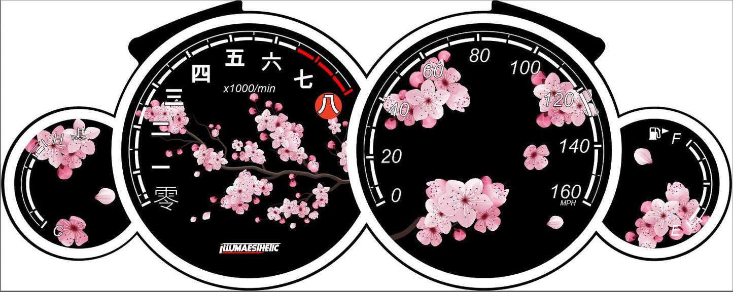 Illumaesthetic Subaru Legacy GT | BL,BP - Gauge Faces | 03-07