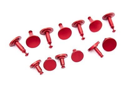 OLM RED ANODIZED ENGINE BAY FASTENER SET 15-2020 WRX / 15-2020 + STI | A.70107.1