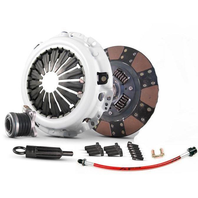 Clutch Masters FX400 HD PP Sprung 8-Puck Ceramic Clutch Kit w/Hyd Slv Cylndr 2011-2014 Nissan Juke 6-Spd 1.6T-06178-HDCL-XKH-Clutches-Clutch Masters-JDMuscle