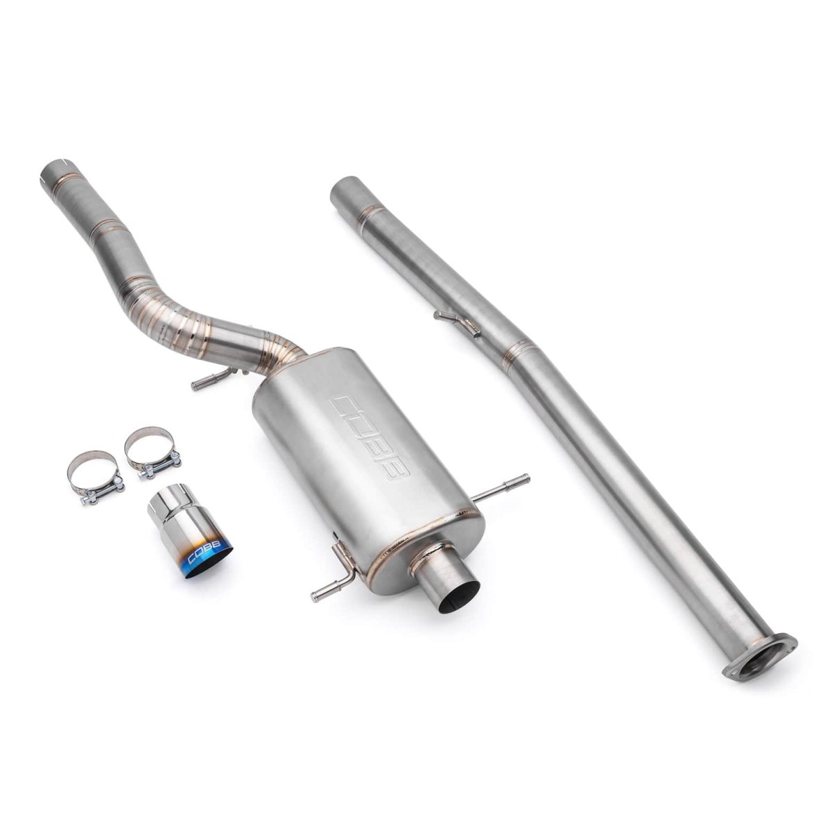 Cobb [02 - 07 WRX, 04 - 07 STI] Titanium Cat - Back Exhaust System - JDMuscleCat Back Exhaust Systemcobb512140