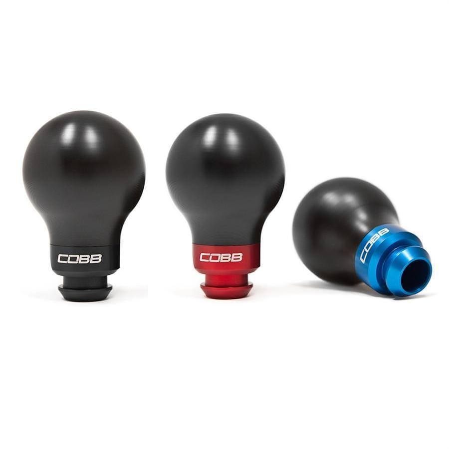 Cobb [02 - 07 WRX] 5MT with Factory Short Shift 1+ Drivetrain Package - JDMuscleShifter and Bushing Comboscobb211X01P-BKStealth Black Shift Knob